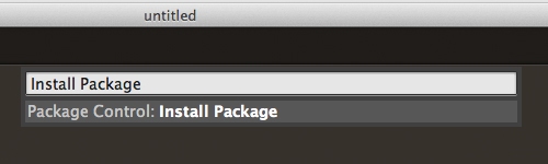install package sublime