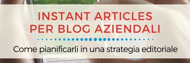 istant articles blog aziendali